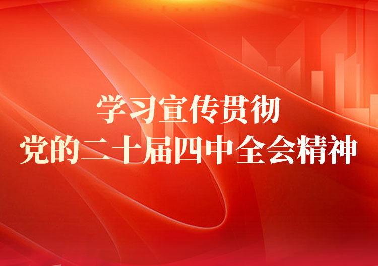 学习宣传贯彻党的二十届四中全会精神